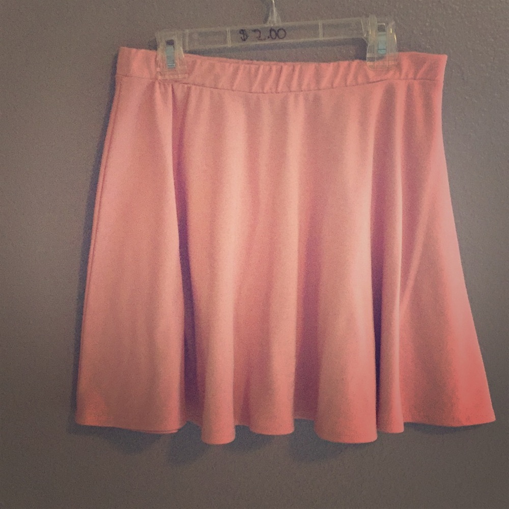 Pink skirt